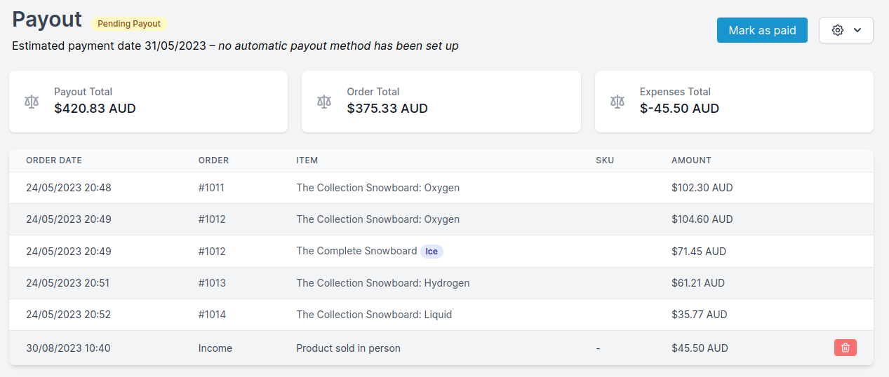 Manual Income | CollabPay Documentation